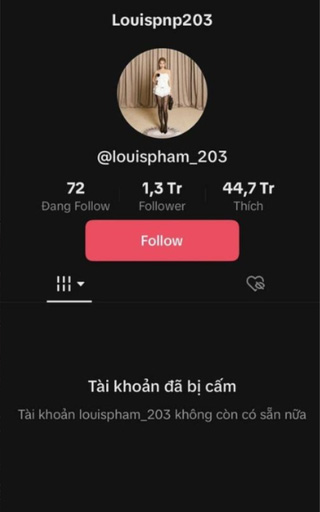 Phạm Như Phương bị khóa Tiktok