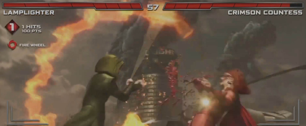Màn đấu đối kháng trong tựa game "giả tưởng" này.