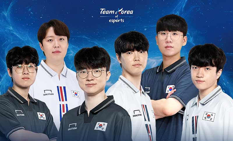 Đội hình cực mạnh phía đội tuyển LMHT Hàn Quốc.