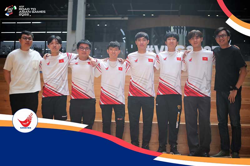 Đội hình đội tuyển quốc gia Việt Nam bộ môn LMHT tham dự ASIAN GAMES 2022