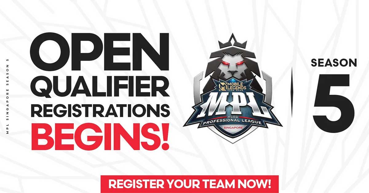 Mobile Legends Professional League (MPL) Singapore sẽ bắt đầu vào ngày 11 tháng 3