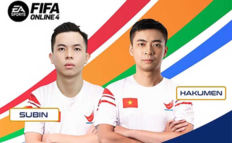 Hakumen - Sobin thi đấu bộ môn FIFA Online 4 tại ASIAD 2023