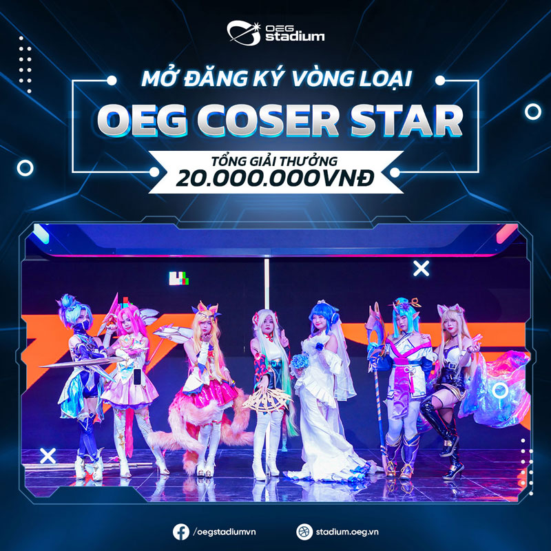 Cuộc thi OEG Coser Star chính thức mở đăng ký