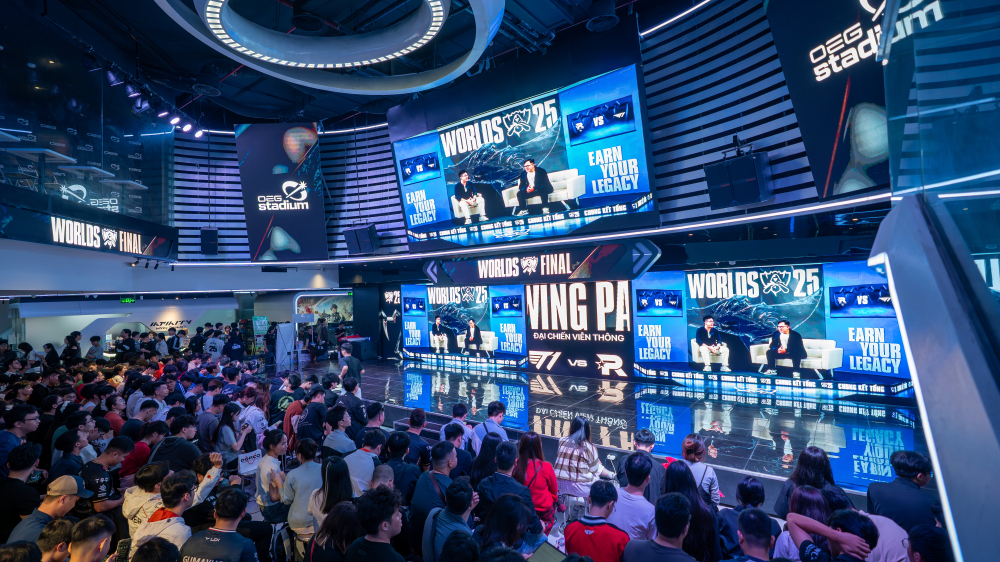 Một sự kiện eSports được tổ chức tại OEG Stadium.