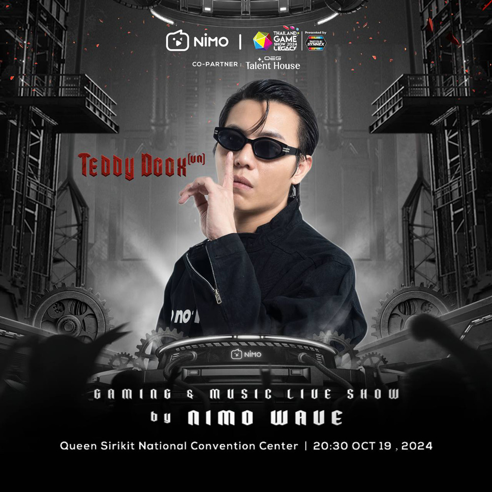 DJ/Producer Teddy Doox Thái Lan Gaming Show