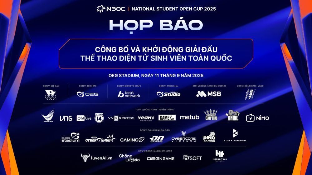 Họp báo NSOC 2025