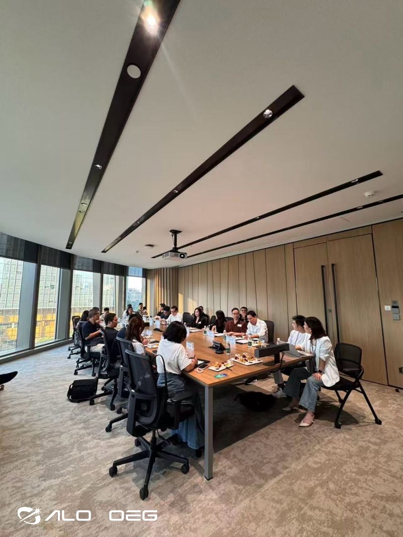 OEG thăm v&agrave; l&agrave;m việc tại trụ sở Tencent